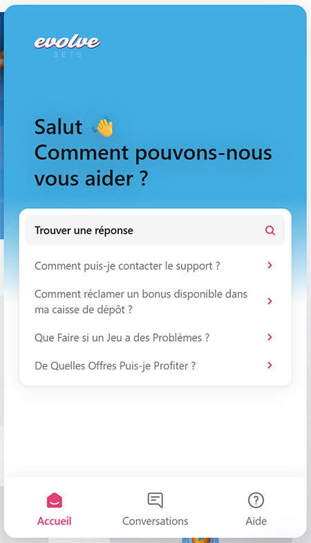 Le service client service client elvovebets casino